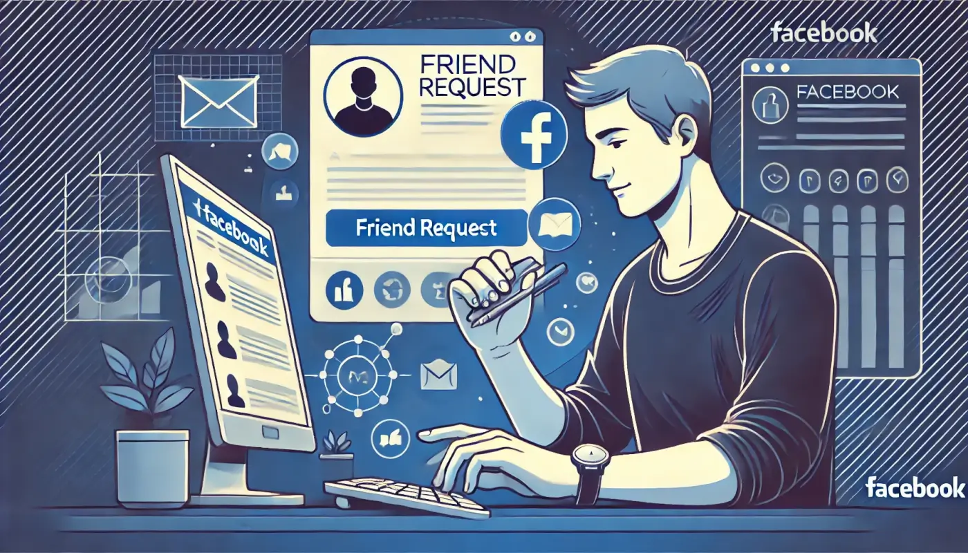 Facebookで友達申請を送る際のメッセージ例文