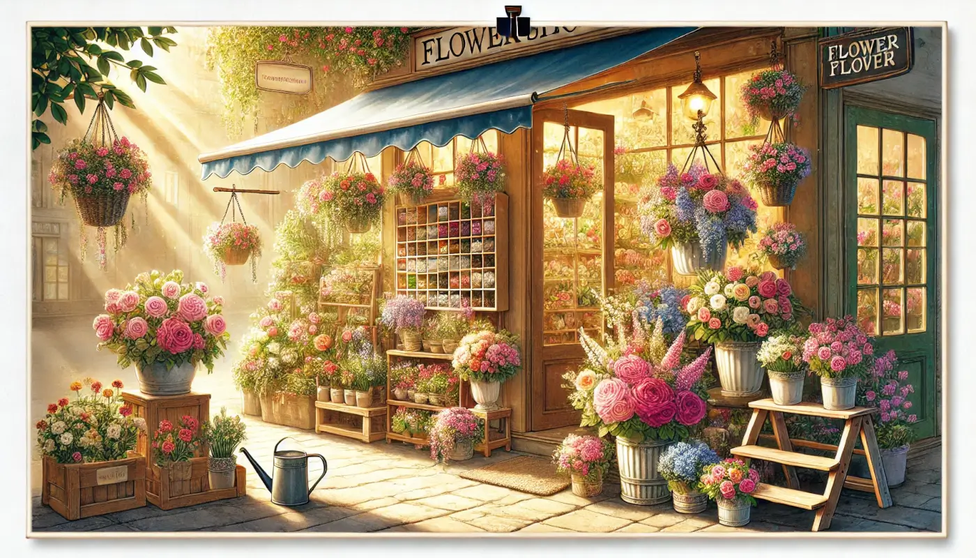 花屋志望動機の例文