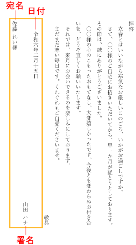 後付