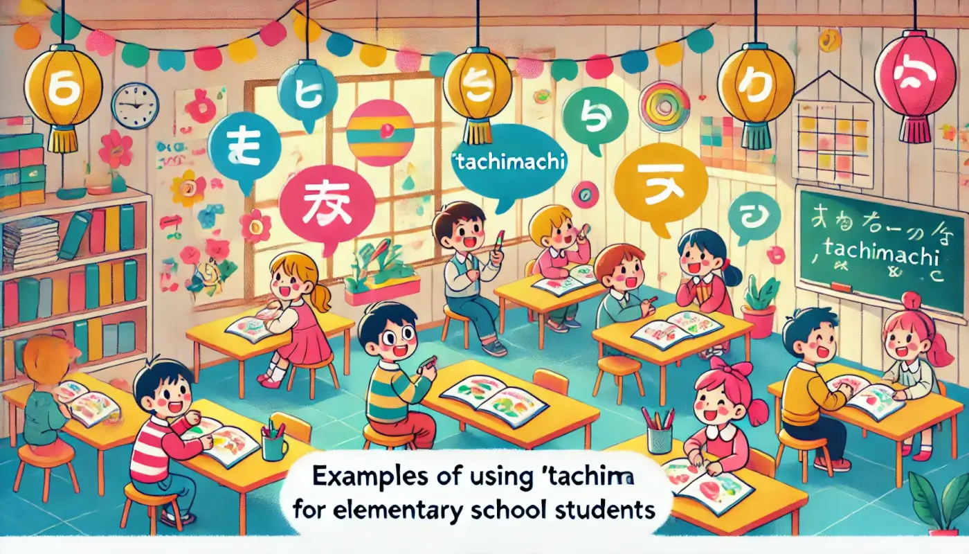 小学生向けの「たちまち」を使った例文集