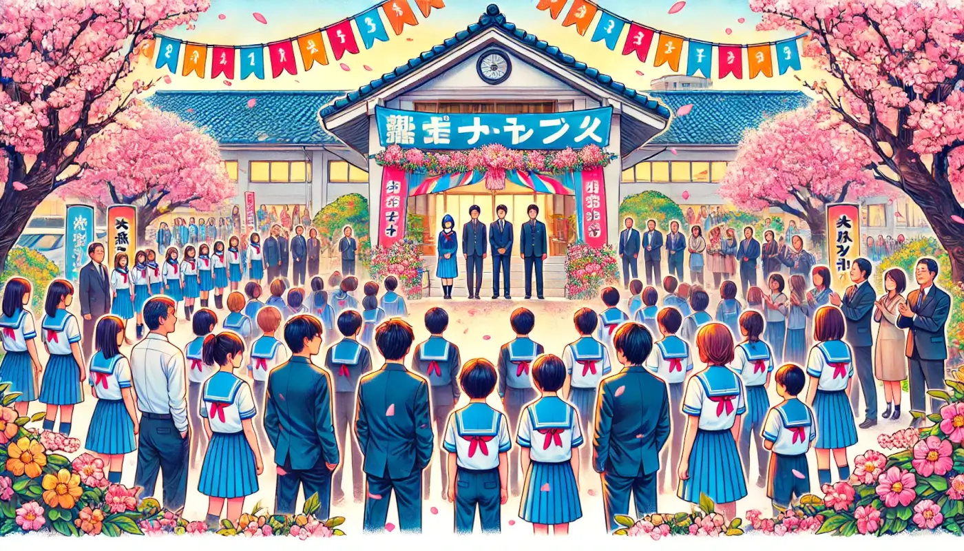 中学校の入学式で使える祝辞の例文