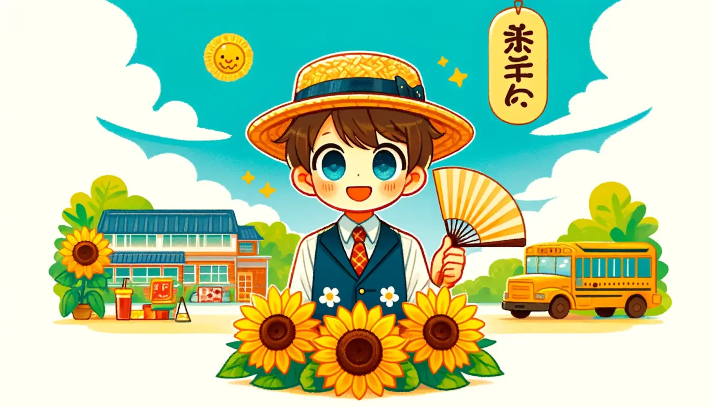 小学生の先生への残暑見舞いの例文
