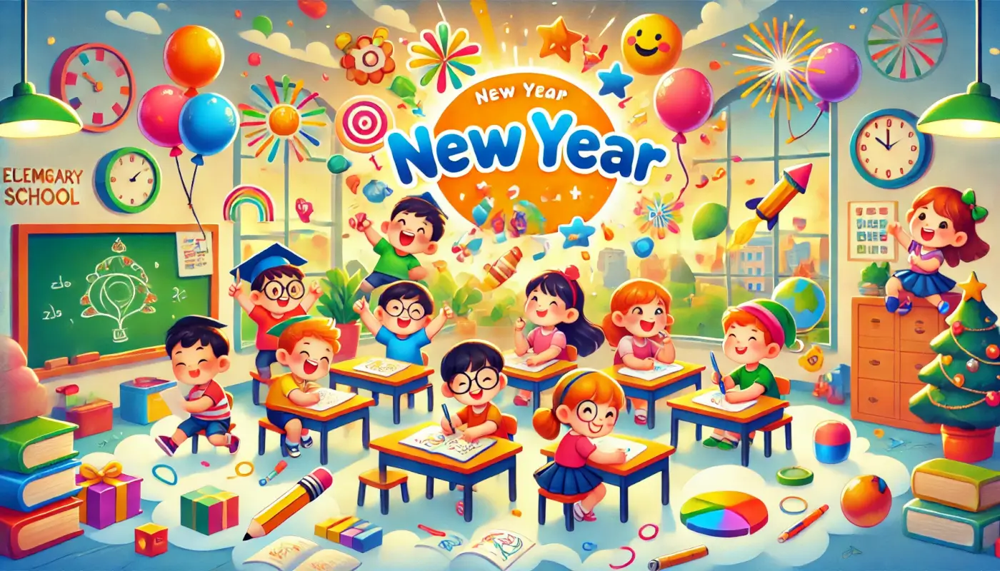小学生のための新年の抱負の例文集