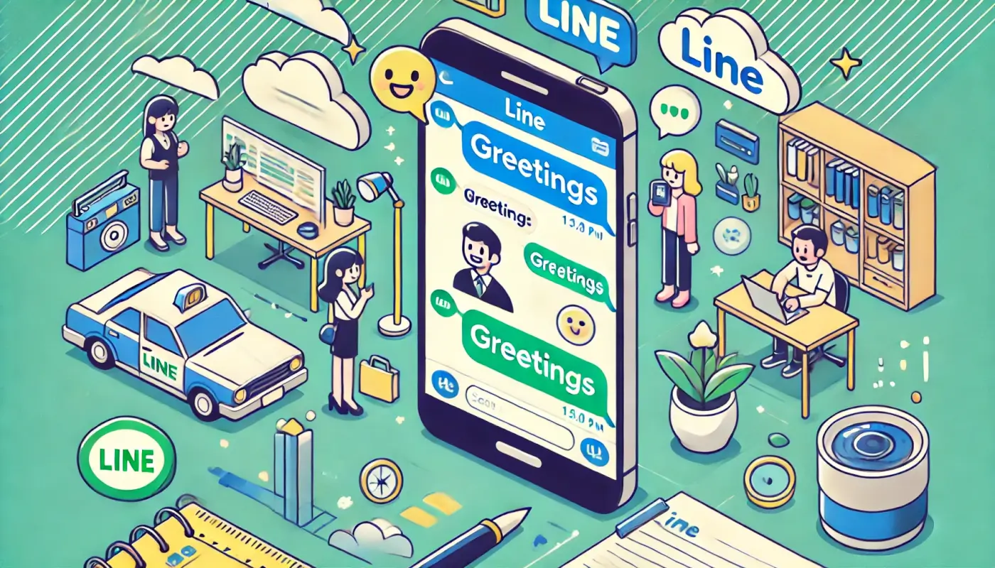 バイトで使えるLINEの挨拶の例文