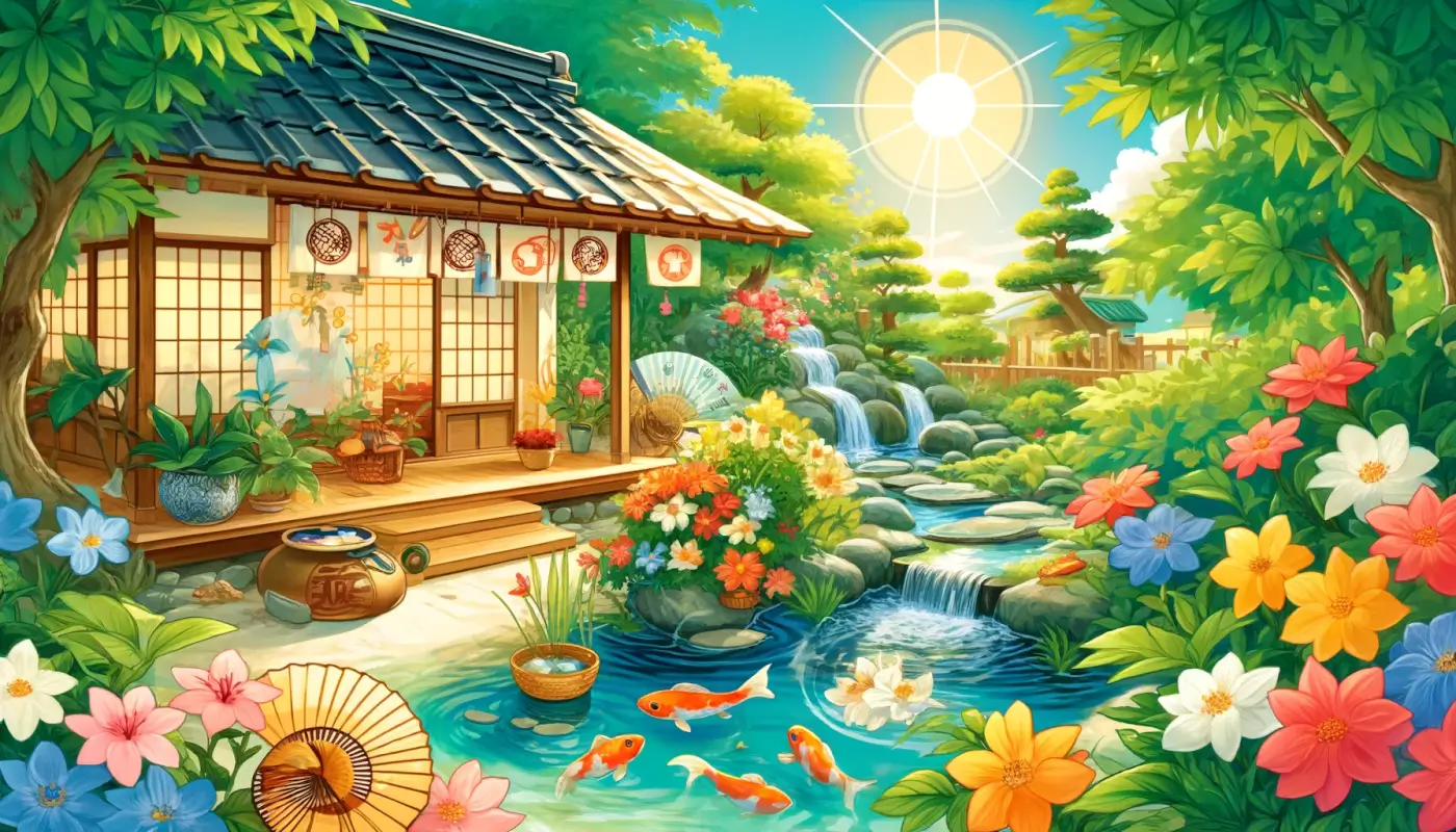 友人向けの暑中見舞い例文