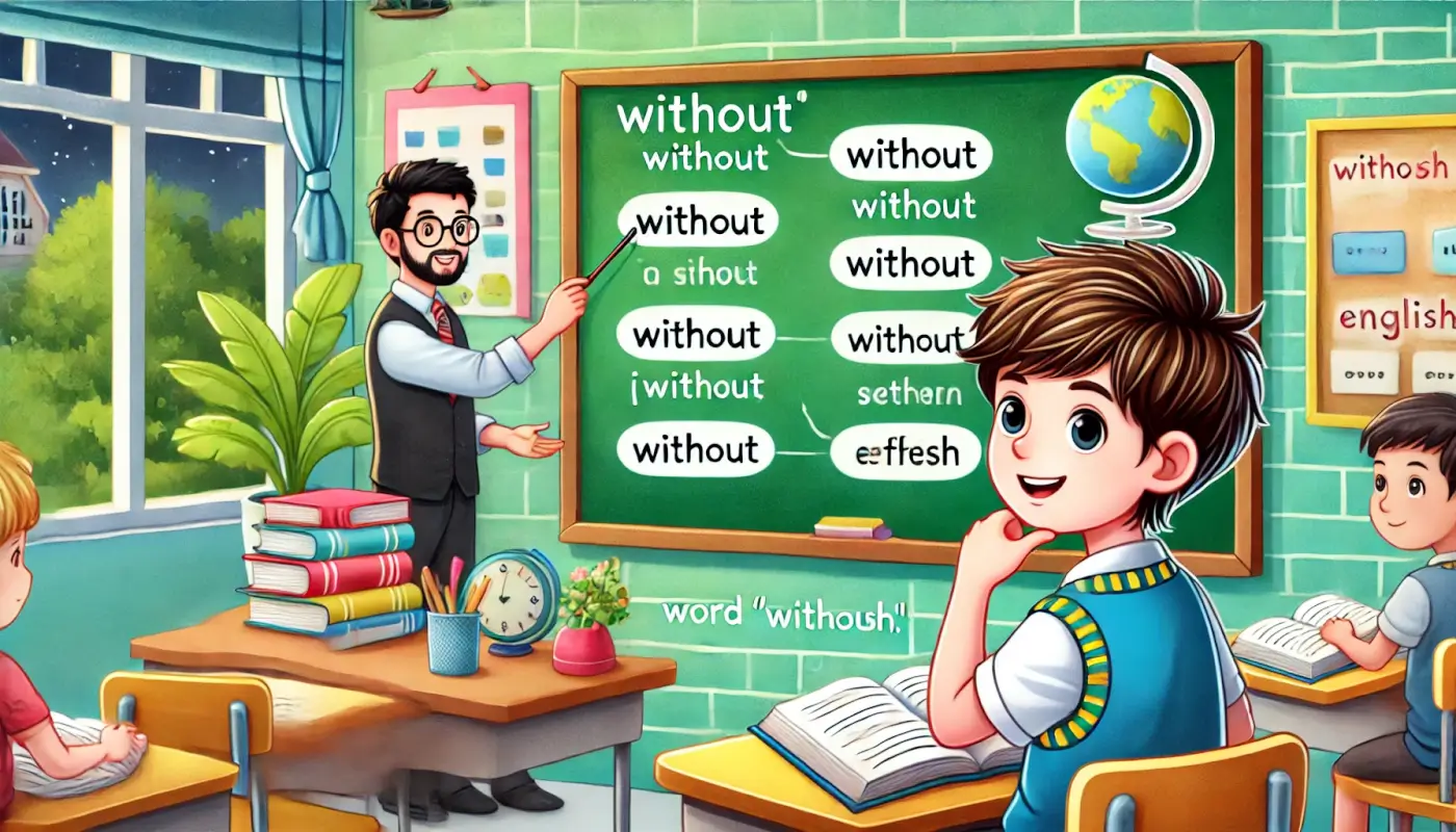 中学生が理解するためのwithoutの使い方と例文
