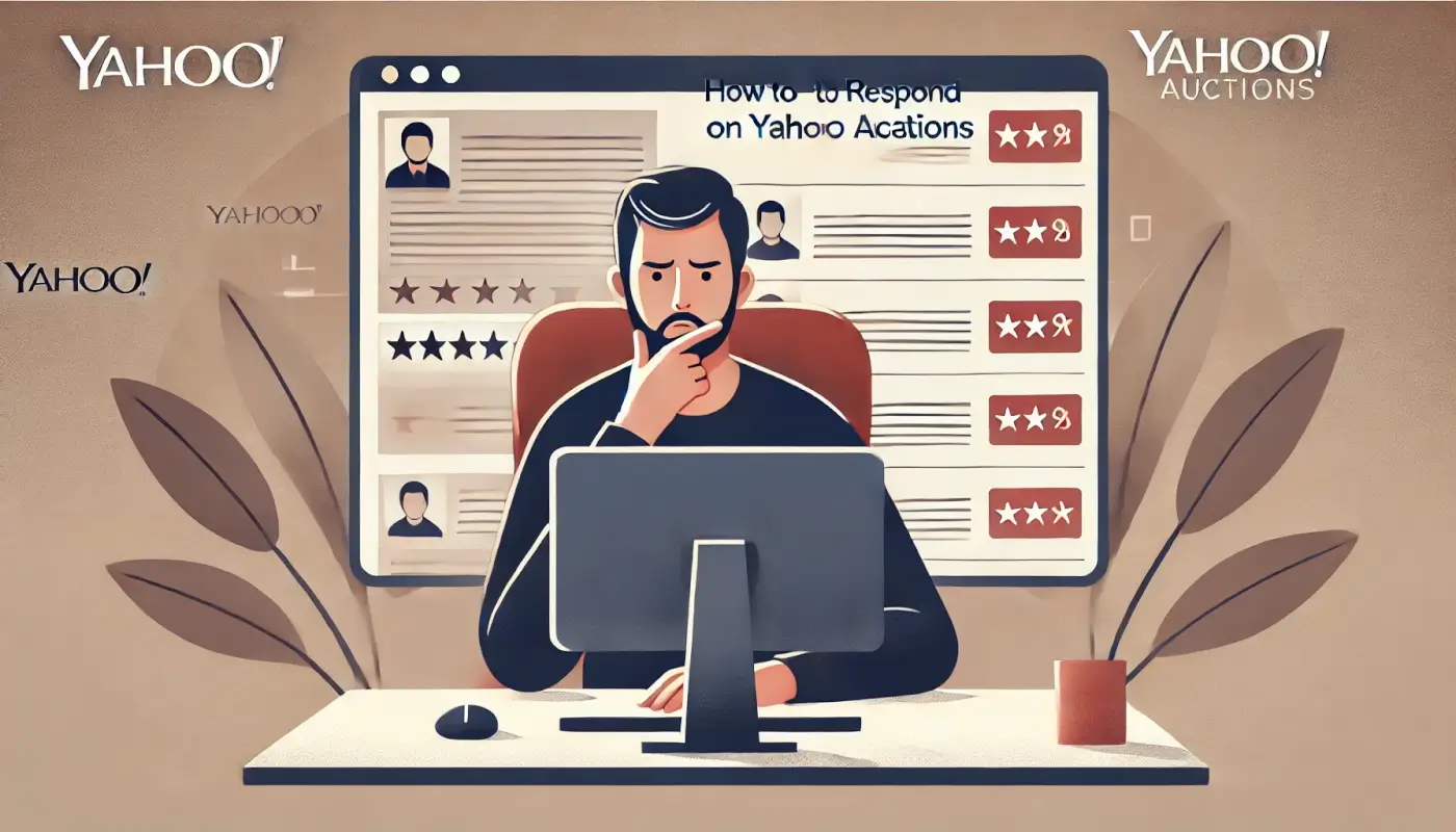 ヤフオクでの悪い評価を受けた時の対処法と例文